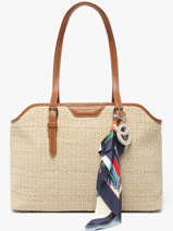Sac Port� �paule St Tropez David jones Beige st tropez CM8343