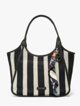 Sac Port� �paule Calvi David jones Bleu calvi CM8442