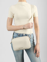 Sac Bandouli�re Brixton Valentino Beige brixton VBS7LX07-vue-porte