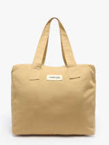 Le Sac Port� �paule A4 C�lestins Coton Recycl� Rivedroite Beige timeless CELESTIM