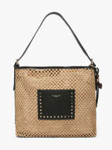 Sac Port� �paule St Tropez Paille Miniprix Beige st tropez C1102