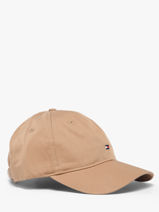 Casquette Tommy hilfiger Beige th flag AW17781-vue-porte