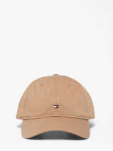 Casquette Tommy hilfiger Beige th flag AW17781
