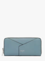 Portefeuille Enveloppe Leder Lancel Blauw enveloppe A13711