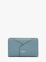Portefeuille Enveloppe Leder Lancel Blauw enveloppe A13710