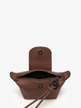 Longchamp Le pliage xtra Porte monnaie Marron-vue-porte