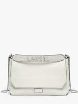 Cross Body Tas L Ninon Soft Leder Lancel Wit ninon A13783