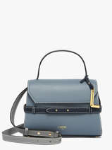 Cross Body Tas Faubourg Leder Lancel Blauw faubourg A13949