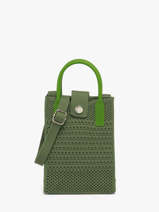 Sac Bandouli�re Phonebag Polyester Miniprix Vert phonebag P201