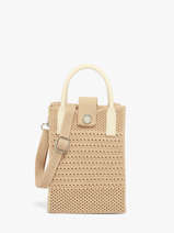 Cross Body Tas Phonebag Miniprix Bruin phonebag P201