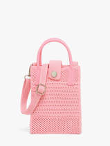 Cross Body Tas Phonebag Miniprix Roze phonebag P201