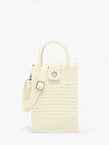 Sac Bandouli�re Phonebag Polyester Miniprix Beige phonebag P201