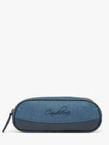 Trousse 2 Compartiments Vintage Color Cameleon Bleu vintage color - VIC-TROU