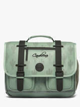 Cartable Vintage North Cameleon Vert vintage north CA38