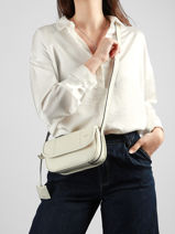 Sac � Rabat Victoire S Cuir Lancel Blanc victoire A13991-vue-porte