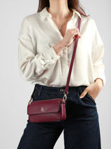Sac Bandouli�re Th Icon Tommy hilfiger Violet th icon AW18721-vue-porte
