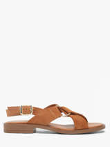 Sandalen Uit Leder We do Oranje women 45126A58