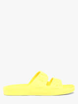 Claquettes Cacatoes Jaune women 1020