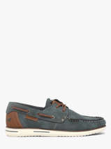 Chaussures Bateau Mustang Bleu men M0051002