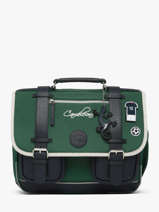 Cartable Enfant 2 Compartiments Vintage Urban Cameleon Vert vintage urban CA35