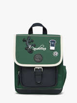 Rugzak 1 Compartiment Vintage Urban Cameleon Groen vintage urban SD30