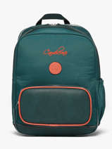 Sac � Dos 2 Compartiments Cameleon Orange vintage urban SO40