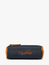 Pennenzak 1 Compartiment Cameleon Blauw vintage urban STRO