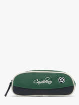 Pennenzak Kinderen 2 Compartimenten Vintage Urban Cameleon Groen vintage urban VIB-TROU