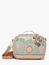 Lunchtas Cameleon Groen vintage fantasy BL24