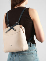 Sac � Dos Hexagona Beige maya 2120285-vue-porte