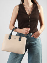 Sac Port� Main Maya Hexagona Beige maya 2120200-vue-porte