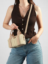 Handtas St Tropez Stro Miniprix Beige st tropez C1083-vue-porte