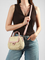 Handtas St Tropez Stro Miniprix Beige st tropez C1071-vue-porte