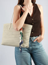 Schoudertas Chic David jones Beige chic CM8418-vue-porte