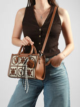 Sac � Main Tyle Valentino Marron tyle VBS9XF05-vue-porte