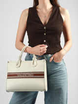Sac Port� Main Aella Valentino Blanc aella VBS9ZW04-vue-porte