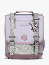 Rugzak 2 Compartimenten Cameleon Violet vintage fantasy SD39