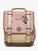 Sac � Dos Vintage Fantasy 2 Compartiments Cameleon Rose vintage fantasy SD39