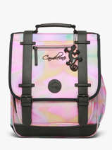 Rugzak 2 Compartimenten Cameleon Roze vintage fantasy SD39