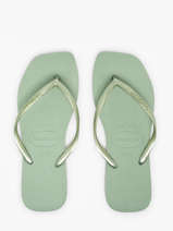 Teenslippers Havaianas Groen accessoires 4148301F