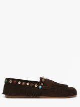 Mocassins Uit Leder Inuovo Bruin accessoires 29015SMN