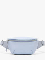 Sac Banane Cuir Paul marius Bleu lavande BANASLAV