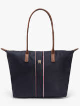 Schoudertas Popette Tommy hilfiger Blauw popette AW17706