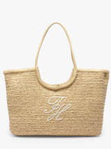 Sac Port� �paule Th Elevated Summer Polyurethane Tommy hilfiger Beige th elevated summer AW18536