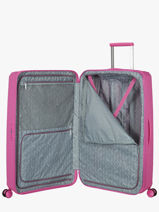 Valise Rigide Extensible Fastforward American tourister Rose fastforward 155260-vue-porte