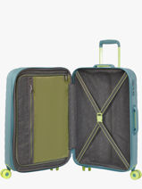 Valise Rigide Extensible Neovibe American tourister Bleu neovibe 159932-vue-porte