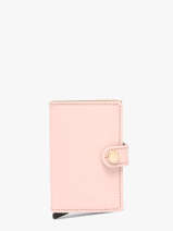 Porte-cartes Original Cuir Secrid Rose original MO