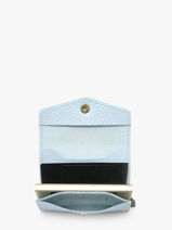 Kaarthouder Pebble Envelope Leder Secrid Blauw pebble EPE-vue-porte