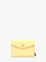 Porte-cartes Pebble Envelope Cuir Secrid Jaune pebble EPE