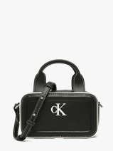 Cross Body Tas Contrast Calvin klein jeans Zwart contrast 4F1257G